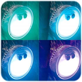 Večbarvna LED svetilka na baterije za SPA INTEX 28503