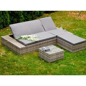 Večnamenska postelja iz tehnoratana DIABOLICO