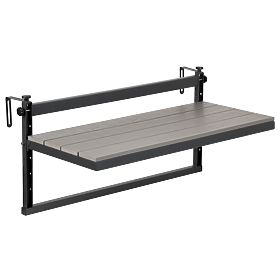 Viseča balkonska miza AGATTI BIS STONEWOOD