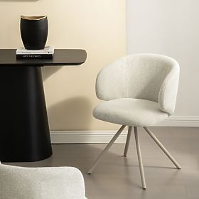 Vrtljiv stol Pearl bež, lectus