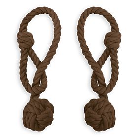 Zavese - dodatki DAUPHIN barva rjava ameliahome