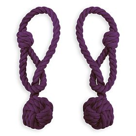 Zavese - dodatki DAUPHIN barva vijolična ameliahome