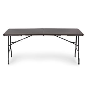 Zložljiva catering vrtna banketna miza 180 cm ratan ModernHome, MultiGarden